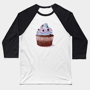 Chocolate cupcake Baseball T-Shirt